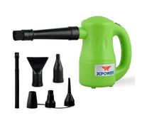 XPOWER A-2 Black CompuCleaner Electric Air Duster Blower for PC, Laptop, Console