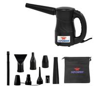 XPOWER A-2 Black CompuCleaner Electric Air Duster Blower for PC, Laptop, Console