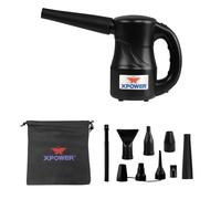 XPOWER A-2 Black CompuCleaner Electric Air Duster Blower for PC, Laptop, Console