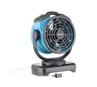 XPower Misting Fan Outdoor Cooling Oscillating Heavy Duty Powerful High Velocity Ideal for Camping Patios Picnics & More (FM-68W)
