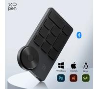 XPPen ACK05 Wireless Shortcut Remote 10 Customized Shortcut Keys Portable Bluetooth Keyboard for Windows Mac Drawing Tablet Shortcut Remote
