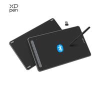 XPPen Deco MW LW Graphics Tablet 8x5 inch Wireless Digital Drawing Tablet with Bluetooth V5.0 USB Support Windows Mac Android DECO LW- Black