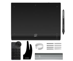 XPPen Deco Pro MW (Gen 2) Wireless Graphics Tablet with 9″x 6″ Working Area, Digital Drawing Tablet with X3 Pro Stylus (16K Pressure), Supports Bluetooth 5.0 Connection, Works with Windows, macOS