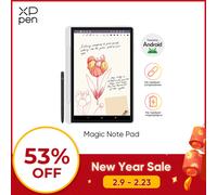 XPPen Magic Note Pad Android 14 White Graphic Tablet Business Digital Writing Notebook Pad 3-in-1 Color Ink Paper E-book Reader Add keyboard