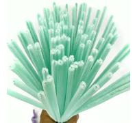XPPZHKY 200Pcs Light Green Chenille Stems, HD117 Pipe Cleaners for Crafts, Durable, Soft Material, DIY Art and Craft Projects, Educational Toys for Kids, Stress Relief