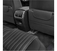 XPQAYZTK 2 pcs Car Anti-kick Protector Mats for Fiat Nuova Tipo 5P/SW a Partir de 2016, Car PU Leather Seat Back Anti Kick Pad, Front backrest Waterproof Anti-dirty Protector