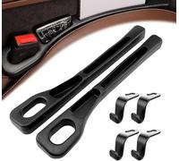 XPQAYZTK 4Pcs Car Seat Gap Filler Organiser for Cupra Formentor KM Facelift 07/2024-, Vehicle Mounted Gap Leak Proof Filling Strip, Auto Side Seat Filler Organizer,black