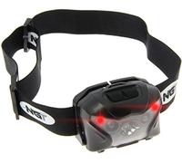 XPR Cree NGT Carp Fishing Head Torch LED Light USB Rechargeable Super Bright, Waterproof, Comes With Case & USB Charging Cable, Red Green White L