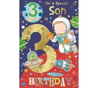 Xpress Yourself Son Age 3 Juv Card With A Badge