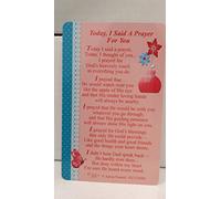 Xpress Yourself Wallet Keepsake Card, Today I Said a Prayer for You, Christian Inspirational Poem, Pocket Sentiment Gift