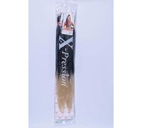Xpression 60 INCH pre - pulled/pre stretched Xpressiom Lagos braid hair Extension 60”( Colour 1/613 )1 counts