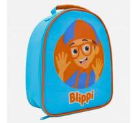Xpressions Blippi Lunch Bag 1.5 Ltr Lunch Box for School & Young Kids | & Durable Polyester Insulated Lunch Bag with Handle & Zip | Gift for Blippi Fan & Collector