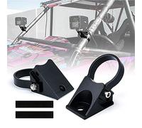 Xprite 1.75 Inch Roll Bar Mounting Brackets, Universal Adjustable LED Light Bar Brackets, Roll Cage & Bull Clip Holder for UTV ATV Can Am Maverick X3 Polaris RZR XP Side by Side and More Models
