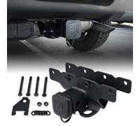 Xprite Tow Hitch Compatible with 2018-2025 Jeep Wrangler JL JLU 2 Door & 4 Door, 2" Inch Trailer Hitch Receiver with Cover