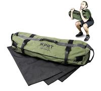 XPRT Fitness Workout Sandbag for Heavy Duty Workout Cross Training 7 Multi-positional Handles - Color Army Green/Black/Camo (Army Green, Large)