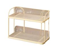 XPSHP25112 Floor display stand Desktop Bookshelf Organizer with Handle, Iron Frame with Plastic Plate Storage Display Rack, for Home Study or Office Shelving Industrial Bookshelf