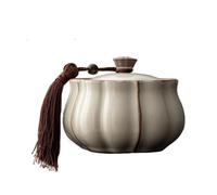 XPSHP25112 tea caddy Ceramic Tea Canister Household Chinese Ancient Style Storage Tin For Tea, Coffee, Herb, Sugar, Spice tea storage