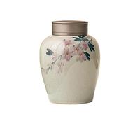 XPSHP25112 tea caddy Personalized Crackle Pattern Ceramic Bottle Hand Painted High Grade Ceramic Sealed Jar Kitchen Storage Jar