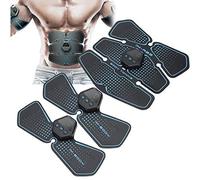 XPSSJMU Abdomen Muscle Training Device, EMS Abdominal Muscle Trainer, Digital Display Charging Exercise Fitness Patch, Strength Training Equipment for Men and Women