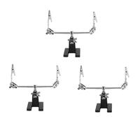 Xptieeck 3X Third Hand Soldering Iron Stand Clamp Helping Hands Clip Tool PCB Holder Electrical Circuits Hobby