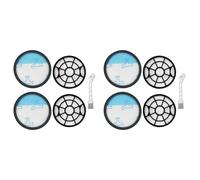 Xptieeck 8 Pcs HEPA Filters for RO2910EA RO2913EA RO2915EA RO2932EA RO2933EA RO2957EA RO2981EA Vacuum Cleaner Parts