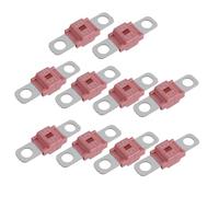 Xptieeck /Midi Fuse 125A High Current Fuse Bolt-On Fuse 125 Amp for Cars, Trucks, Construction Vehicles, Buses, Caravans 10Pc