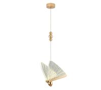 Xptieeck Pendant Lights Butterfly Model Chandeliers Lamp Indoor Lighting Home Decor Bedside Bar Chandelier Duplex Staircase Ins,A Easy Install