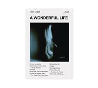 XPWZUDWOE A Wonderful Life Tom Odell~1 Canvas Poster Bedroom Decor Landscape Office Room Decor Gift 20x30inch(50x75cm)