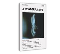 XPWZUDWOE A Wonderful Life Tom Odell~1 Canvas Poster Bedroom Decor Landscape Office Room Decor Gift 16x24inch(40x60cm)