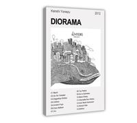 XPWZUDWOE Diorama Kenshi Yonezu Album Canvas Poster Wall Art Decor Print Picture Paintings for Living Room Bedroom Decoration 12x18inch(30x45cm)