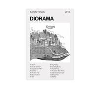 XPWZUDWOE Diorama Kenshi Yonezu Album Canvas Poster Wall Art Decor Print Picture Paintings for Living Room Bedroom Decoration 20x30inch(50x75cm)