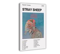 XPWZUDWOE Diorama Stray Sheep Album Canvas Poster Wall Art Decor Print Picture Paintings for Living Room Bedroom Decoration 16x24inch(40x60cm)