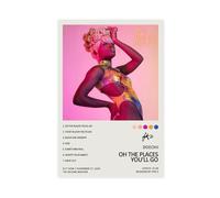 XPWZUDWOE Doechii Oh The Places You'll Go Album Cover Canvas Poster Bedroom Decor Landscape Office Room Decor Gift 12x18inch(30x45cm)