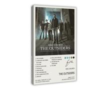 XPWZUDWOE Eric Church The Outsiders Album Cover Canvas Poster Bedroom Decor Landscape Office Room Decor Gift 16x24inch(40x60cm)