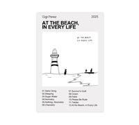 XPWZUDWOE Gigi Perez ALBUM At The Beach, in Every Life Canvas Poster Wall Art Decor Print Picture Paintings for Living Room Bedroom Decoration 12x18inch(30x45cm)