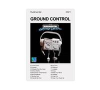 XPWZUDWOE Rudimental Album Ground Control Canvas Poster Bedroom Decor Landscape Office Room Decor Gift 16x24inch(40x60cm)