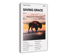XPWZUDWOE Saving Grace (Robert Plant Album) Album Canvas Poster Bedroom Decor Landscape Office Room Decor Gift 24x36inch(60x90cm)
