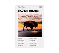 XPWZUDWOE Saving Grace (Robert Plant Album) Album Canvas Poster Bedroom Decor Landscape Office Room Decor Gift 16x24inch(40x60cm)