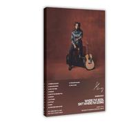 XPWZUDWOE Shaboozey Where I've Been, Isn't Where I'm Going Album Cover Canvas Poster Wall Art Decor Print Picture Paintings for Living Room Bedroom Decoration 20x30inch(50x75cm)