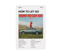 XPWZUDWOE Sigrid Album How to Let Go Canvas Poster Wall Art Decor Print Picture Paintings for Living Room Bedroom Decoration 12x18inch(30x45cm)