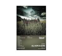 XPWZUDWOE Slipknot All Hope Is Gone Album Cover Canvas Poster Wall Art Decor Print Picture Paintings for Living Room Bedroom Decoration 12x18inch(30x45cm)
