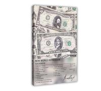 XPWZUDWOE Suicideboys New World Depression Album Cover 1 Canvas Poster Bedroom Decor Landscape Office Room Decor Gift 24x36inch(60x90cm)