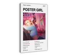XPWZUDWOE Zara Larsson Poster Girl Album Canvas Poster Bedroom Decor Landscape Office Room Decor Gift 24x36inch(60x90cm)