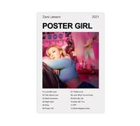 XPWZUDWOE Zara Larsson Poster Girl Album Canvas Poster Bedroom Decor Landscape Office Room Decor Gift 16x24inch(40x60cm)