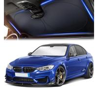 XPZBTV Car Windscreen Sun Shade for Mercedes-Benz CLS coupe (2014 2015 2016 2017 2018 2019 2020 2021 2022 2023 2024), Sun Heat Protection Keep.,Black