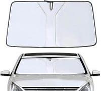 XPZBTV Car Windscreen Sun Shade for Peugeot Partner II Tepee (Phase II, 2012) 2012-2018, Sun Heat Protection Keep.