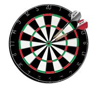 XQ Max 2cm Flocked Dartboard - Professional-Grade Standard Size Dartboard with Durable Surface, Reduced Bounce-Out Design & Sturdy Construction for All Players