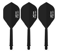 XQ Max Fenix Black Standard Dart Flights Medium