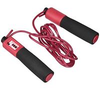 XQ Max Score Counter Foam Handles Jump Ropes - Fuchsia, 275 cm