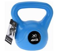 XQ Max Unisex's Cement Kettlebell, Blue, 4kg